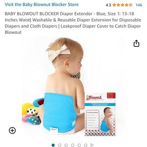 Blowout blocker. Diaper back extention to keep from entire wardrobe changes.